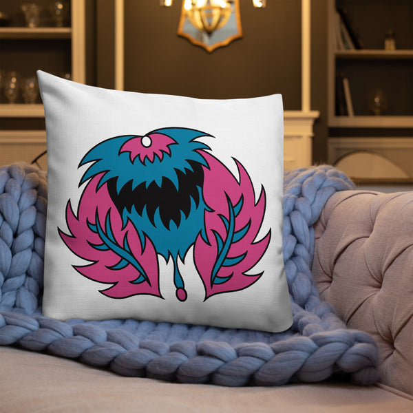 FLWR 19 pink/blue Premium Pillow