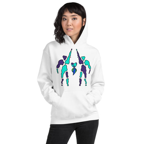 Unity and Awareness  Larger Image  Unisex Hoodie