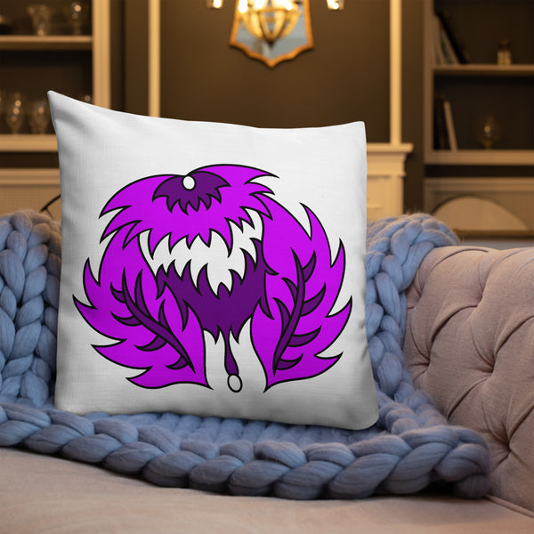 FLWR 19 pink/purple Premium Pillow