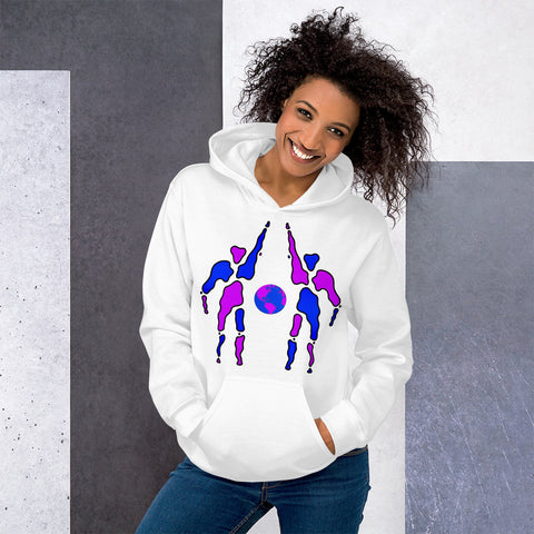Unity and Equality  Larger Image  Unisex Hoodie