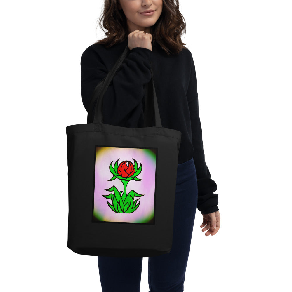 FLWR 21 red/green Eco Tote Bag
