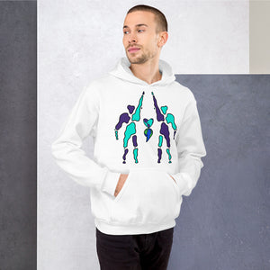 Unity and Awareness Larger Image  Unisex Hoodie
