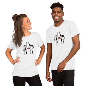 Unity and Love Unisex t-shirt